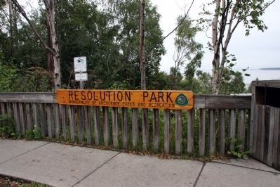 Resolution Park Entrance image. Click for full size.