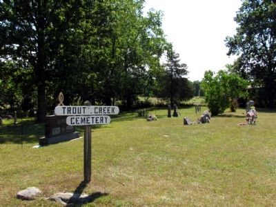 Trout Creek Cemetery image. Click for full size.