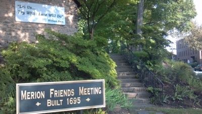 Merion Friends Meeting. Click for full size. Merion Friends Meeting image. Click for full size.