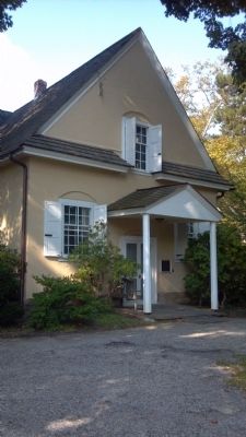 Front entry of Merion Friends Meeting House image. Click for full size.