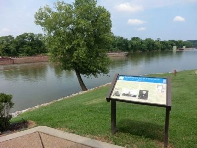 Surrender of Clarksville Marker. Click for full size. Surrender of Clarksville Marker image. Click for full size.