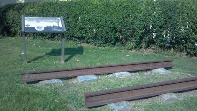 Philadelphia and Columbia Railway Marker. Click for full size. Philadelphia and Columbia Railway Marker image. Click for full size.