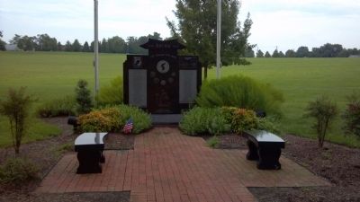 Korean War Veterans Memorial image. Click for full size.