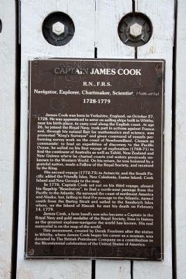 James Cook Marker image. Click for full size.