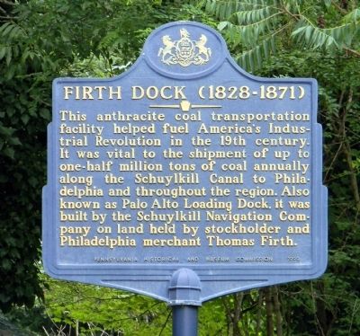 Firth Dock (1828-1871) Marker image. Click for full size.