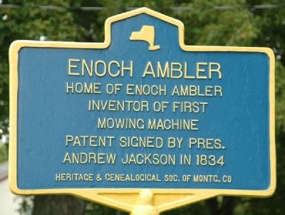 Enoch Ambler Marker image. Click for full size.