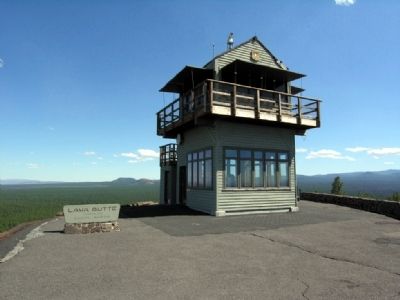 Lava Butte Forest Service Lookout Station. Click for full size. Lava Butte Forest Service Lookout Station image. Click for full size.