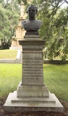 Francis Bartow Marker image. Click for full size.