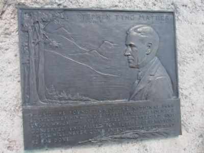 Stephen Tyng Mather Marker image. Click for full size.