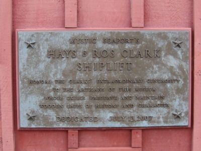 Hays & Ros Clark Shiplift Marker image. Click for full size.