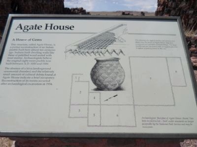 Agate House Marker image. Click for full size.