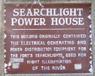 Searchlight Power House Marker image. Click for full size.