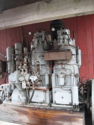 Wichmann Semi-Diesel Engine image. Click for full size.