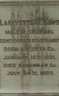 Lafayette McLaws image. Click for full size.