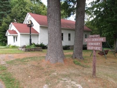 First Danish Seminary Marker image. Click for full size.