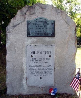 William Tuffs Memorial image. Click for full size.