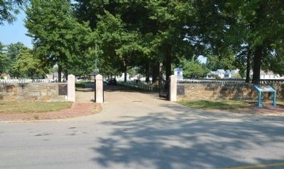 New Albany National Cemetery. Click for full size. New Albany National Cemetery image. Click for full size.