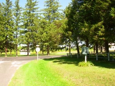 Looking north along Rhine Road image. Click for full size.