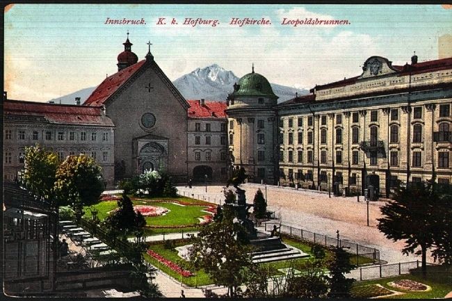 Looking South Towards the Hofkirche and Wappenturm. Click for full size. Looking South Towards the Hofkirche and Wappenturm image. Click for full size.