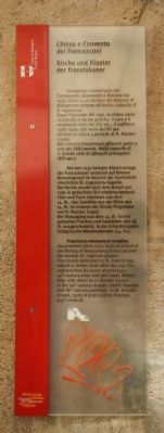 Franciscan Monastery Marker image. Click for full size.