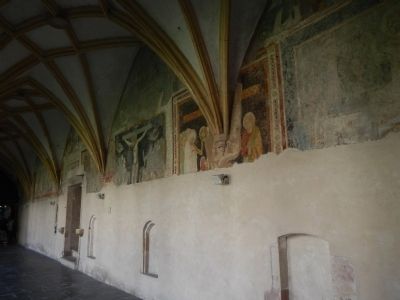 Franciscan Monastery frescoes image. Click for full size.