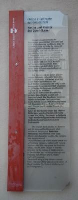 Dominican Church and Monastery Marker. Click for full size. Dominican Church and Monastery Marker image. Click for full size.