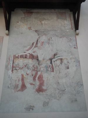 Fresco on Dominican Church Wall image. Click for full size.