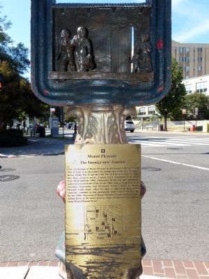 Mount Pleasant: The Immigrants' Journey Marker image. Click for full size.