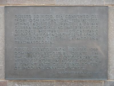 First World War Military Hospital Marker image. Click for full size.