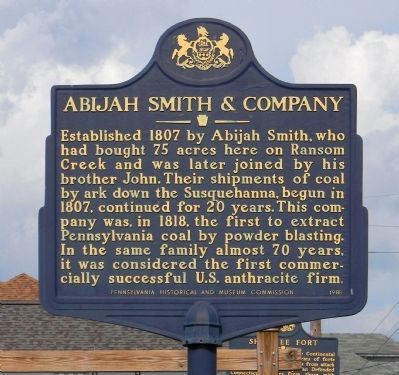 Abijah Smith & Company Marker image. Click for full size.