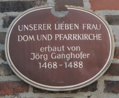 Our Lady Cathedral and Parish Church Marker. Click for full size. Our Lady Cathedral and Parish Church Marker image. Click for full size.