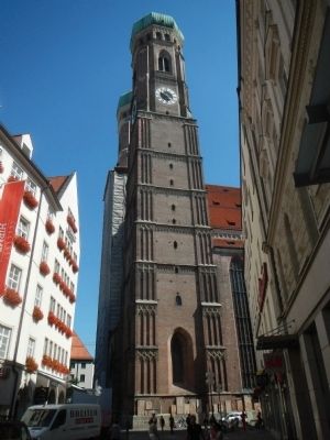 Our Lady Cathedral's south steeple. Click for full size. Our Lady Cathedral's south steeple image. Click for full size.