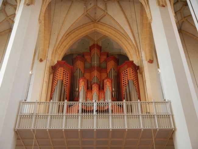 Our Lady Cathedral and Parish Church organ. Click for full size. Our Lady Cathedral and Parish Church organ image. Click for full size.