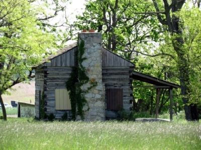 Underground Railroad Station Cabin image. Click for full size.