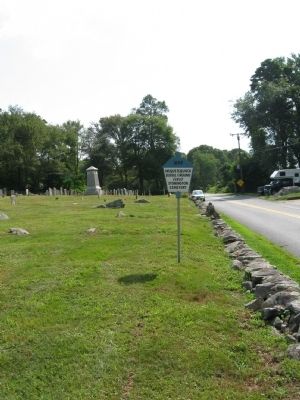 Wequetequock Burial Ground Marker image. Click for full size.