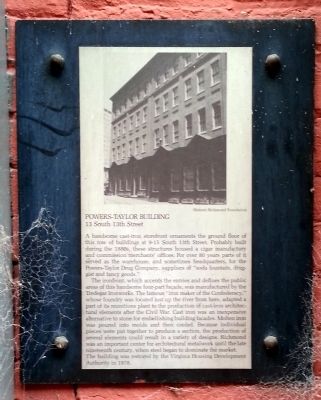 Powers-Taylor Building Marker image. Click for full size.