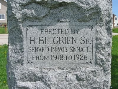 Back of Memorial. Click for full size. Back of Memorial image. Click for full size.