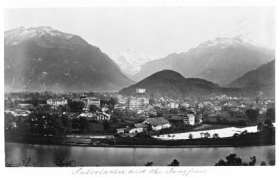Interlaken and the Jungfrau image. Click for full size.