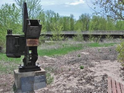1923 Minnesota River Bridge Marker. Click for full size. 1923 Minnesota River Bridge Marker image. Click for full size.