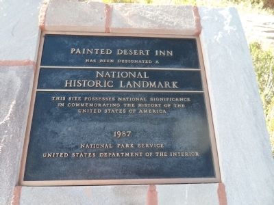 Painted Desert Inn Marker image. Click for full size.