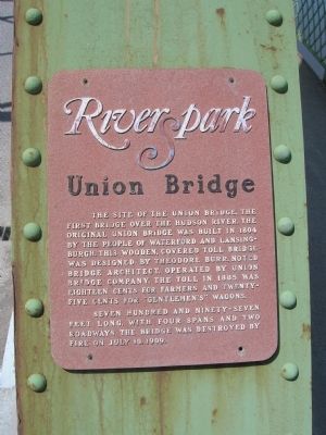 Union Bridge Marker image. Click for full size.