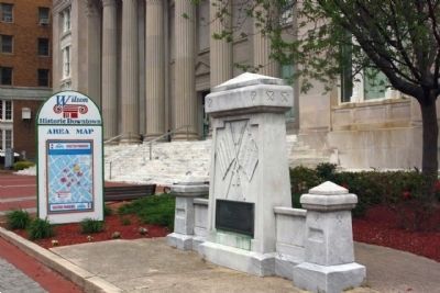 Wilson County Civil War Memorial Marker. Click for full size. Wilson County Civil War Memorial Marker image. Click for full size.