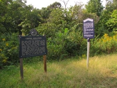 Cross Hollows Markers. Click for full size. Cross Hollows Markers image. Click for full size.