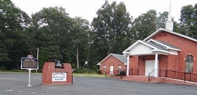 Shoal Creek Baptist Church Marker image. Click for full size.