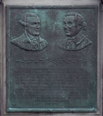Fort Wilkes Barre 1778 Marker. Click for full size. Fort Wilkes Barre 1778 Marker image. Click for full size.
