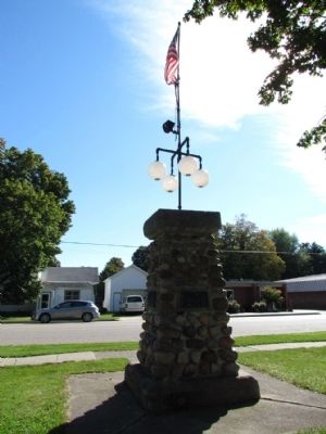 First Rural Free Delivery Carriers Monument. Click for full size. First Rural Free Delivery Carriers Monument image. Click for full size.