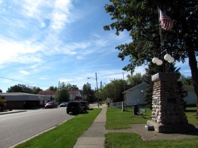 First Rural Free Delivery Carriers Monument. Click for full size. First Rural Free Delivery Carriers Monument image. Click for full size.