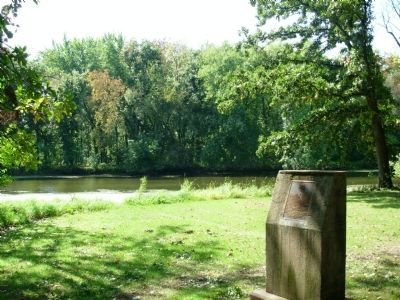 The Battle of the Pecatonica Marker. Click for full size. The Battle of the Pecatonica Marker image. Click for full size.