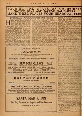 Russian Colonists of 1812. Click for full size. Russian Colonists of 1812 image. Click for full size.