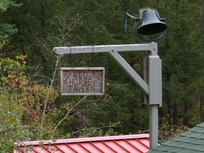 Red Horse Tavern Sign. Click for full size. Red Horse Tavern Sign image. Click for full size.